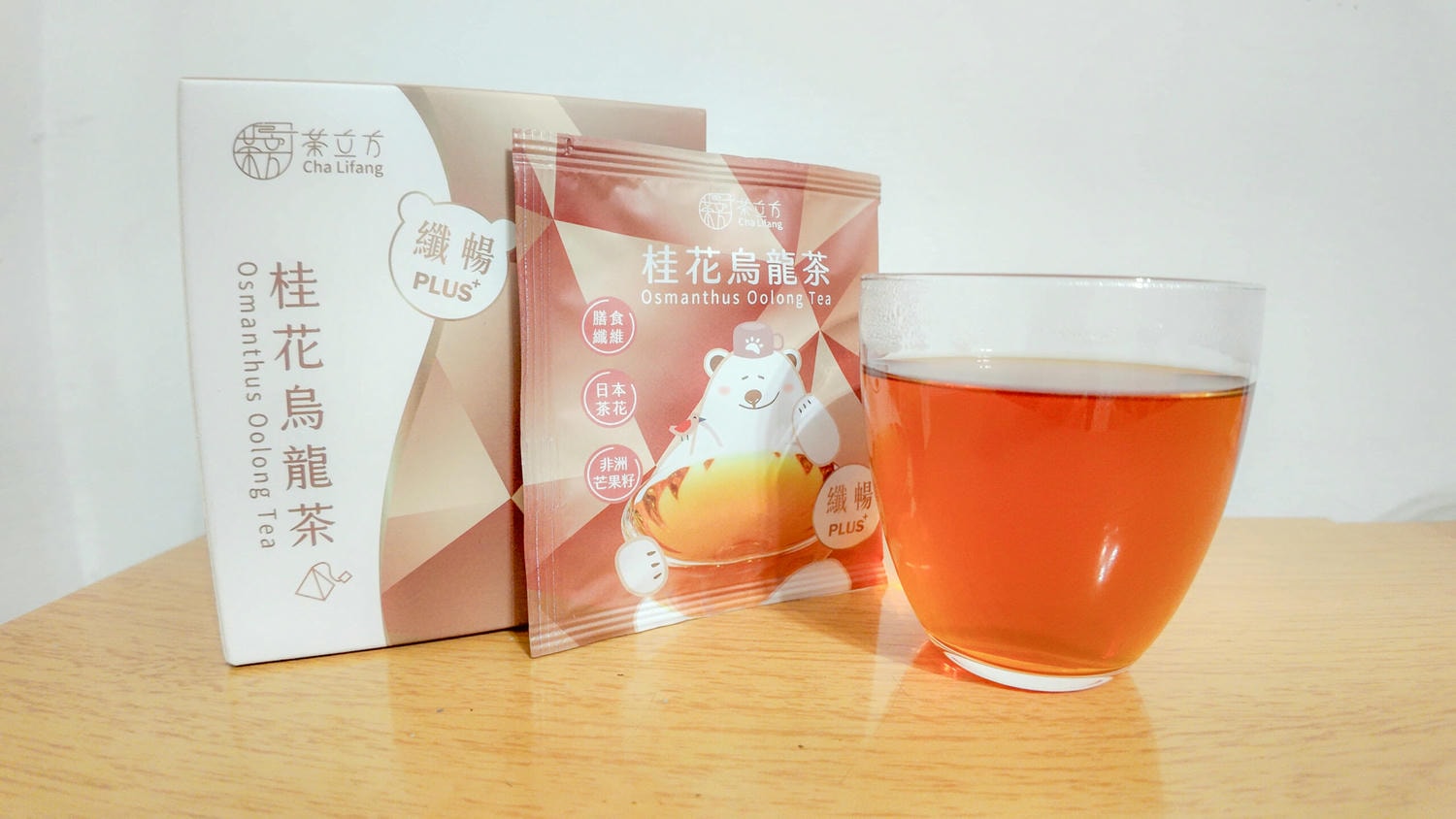 【茶立方 X 姐夫嚴選】纖暢PLUS+系列 桂花烏龍茶 & 台灣綠茶 - 第2張圖