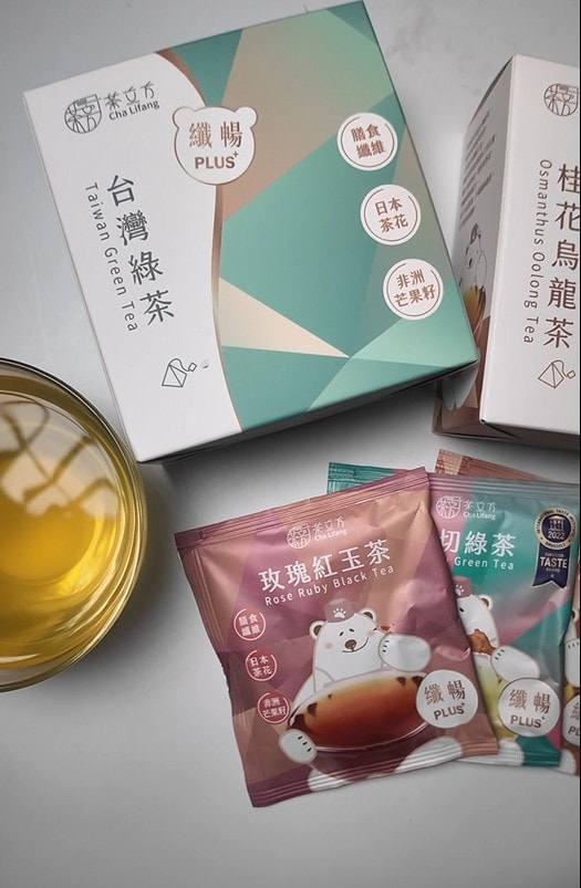 【茶立方 X 姐夫嚴選】纖暢PLUS+系列 桂花烏龍茶 & 台灣綠茶 - 第5張圖
